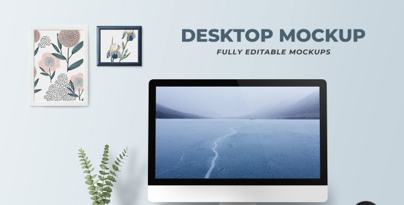 Мокап для продукта на тему графика