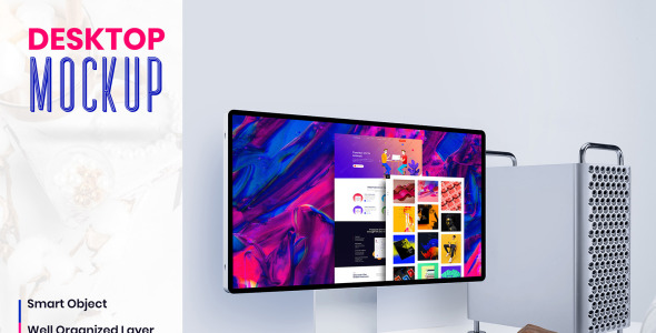 Мокап для продукта на тему графика