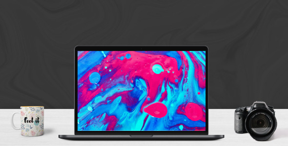 Мокап для продукта на тему графика