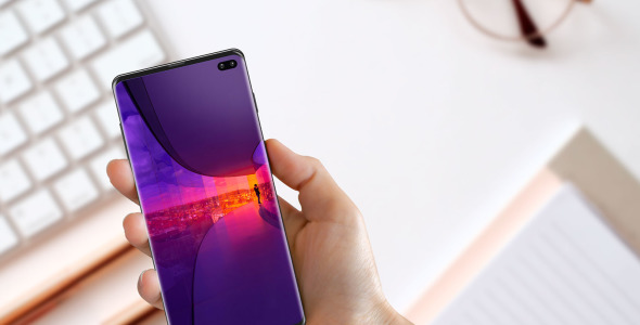 Мокап для продукта на тему графика