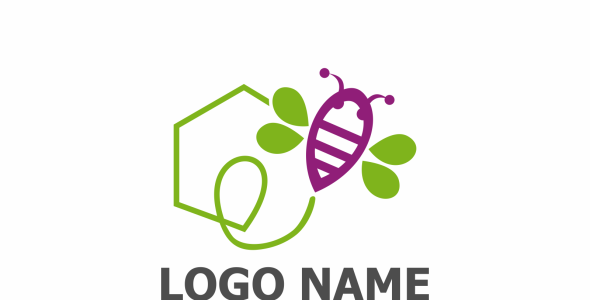 Шаблон логотипа на тему графика