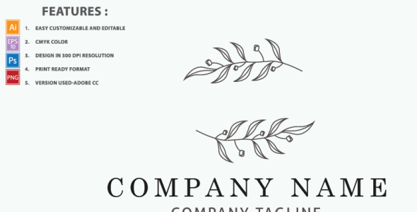 Шаблон логотипа на тему графика