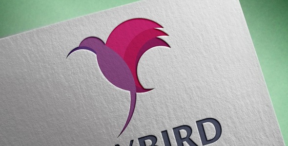 Шаблон логотипа на тему графика