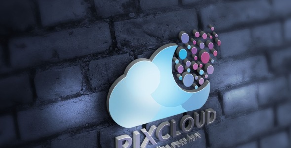 Шаблон логотипа на тему графика