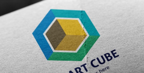 Шаблон логотипа на тему графика