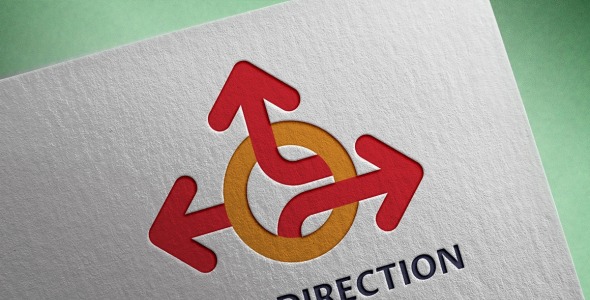 Шаблон логотипа на тему графика