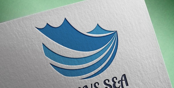 Шаблон логотипа на тему графика