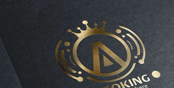 Шаблон логотипа на тему графика