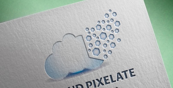 Шаблон логотипа на тему графика