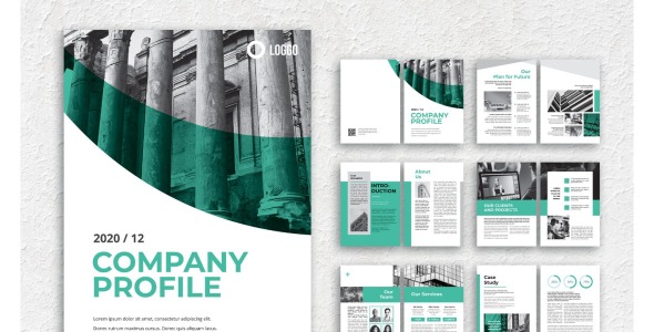 Фирменный стиль на тему графика