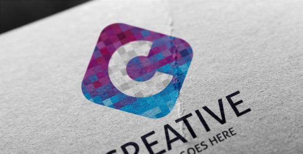 Шаблон логотипа на тему графика