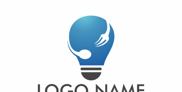 Шаблон логотипа на тему графика