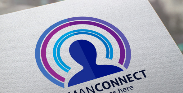 Шаблон логотипа на тему графика