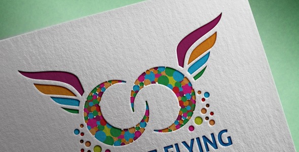 Шаблон логотипа на тему графика