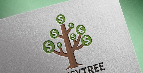 Шаблон логотипа на тему графика