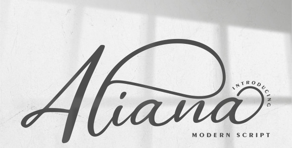 Шрифт на тему графика