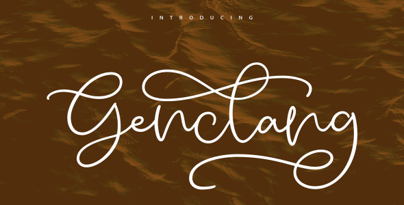 Шрифт на тему графика