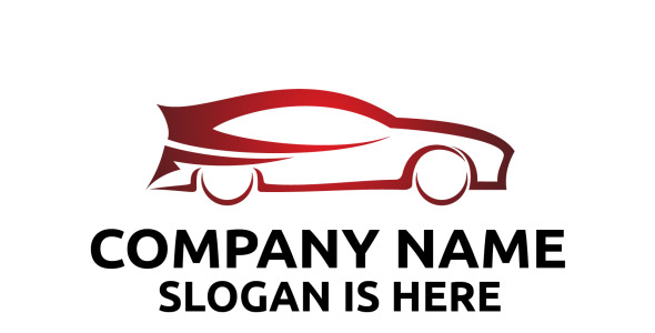 Шаблон логотипа на тему графика