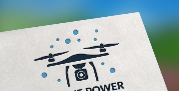 Шаблон логотипа на тему графика