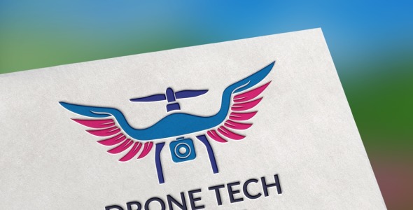 Шаблон логотипа на тему графика