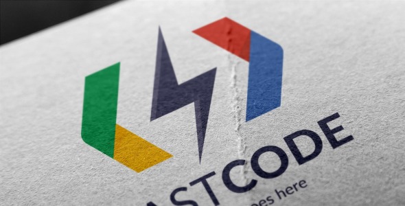 Шаблон логотипа на тему графика