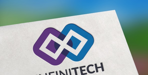 Шаблон логотипа на тему графика