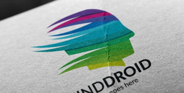 Шаблон логотипа на тему графика