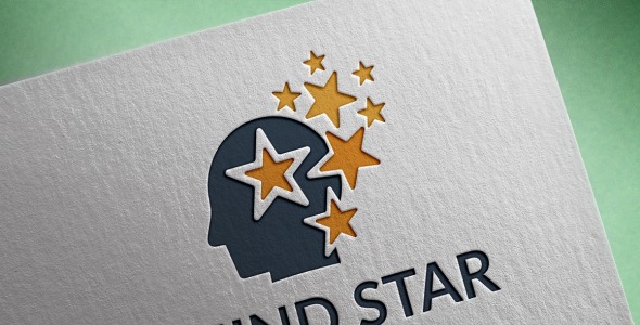 Шаблон логотипа на тему графика