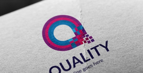 Шаблон логотипа на тему графика