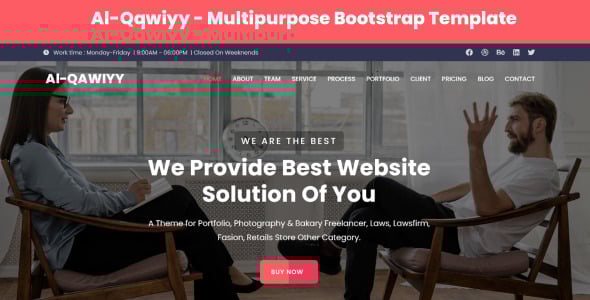 Multipurpose Landing Page Template
