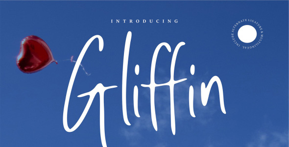 Шрифт на тему графика