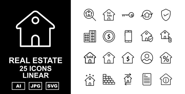 Набор иконок на тему city