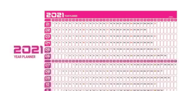 Planner на тему графика