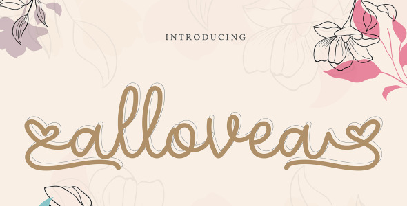 Шрифт на тему графика