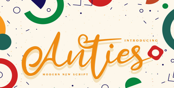 Шрифт на тему графика