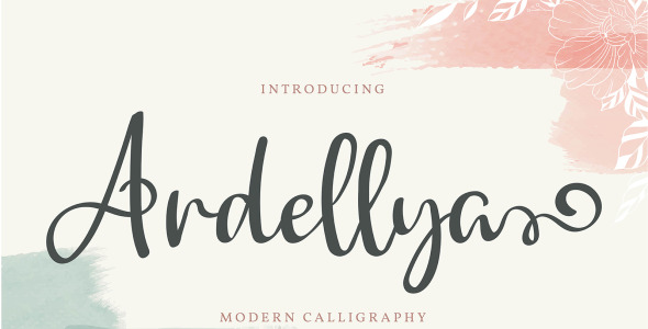 Шрифт на тему графика