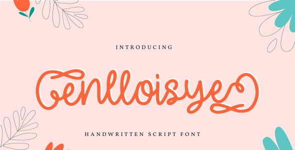 Шрифт на тему графика