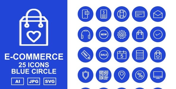 Набор иконок на тему shopping