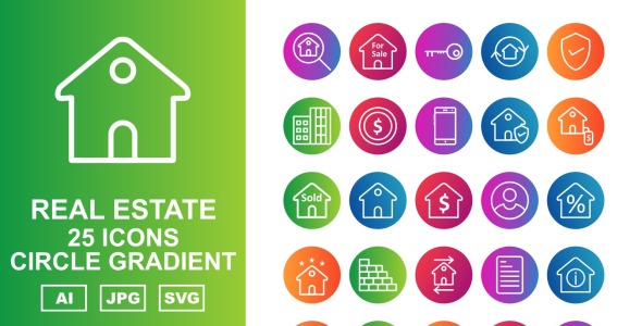 Набор иконок на тему city