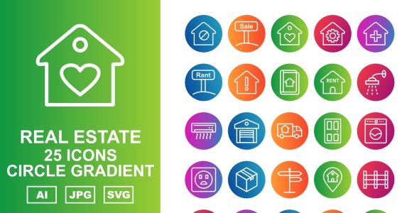 Набор иконок на тему city