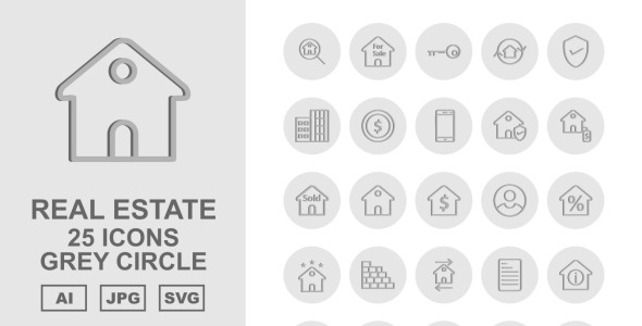 Набор иконок на тему city