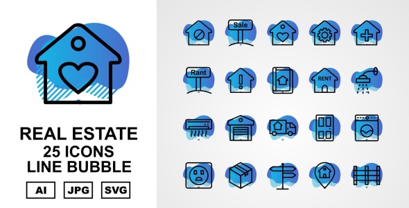 Набор иконок на тему city