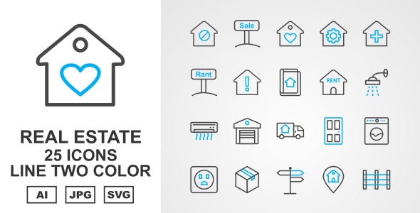 Набор иконок на тему city