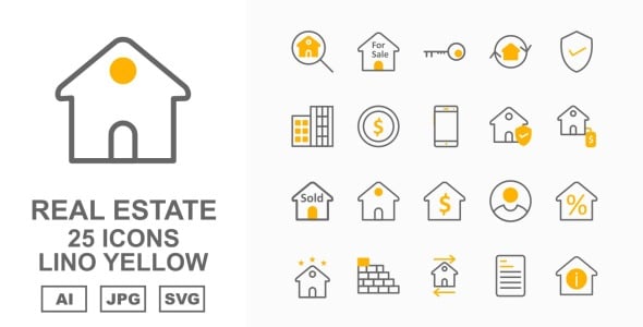 Набор иконок на тему city