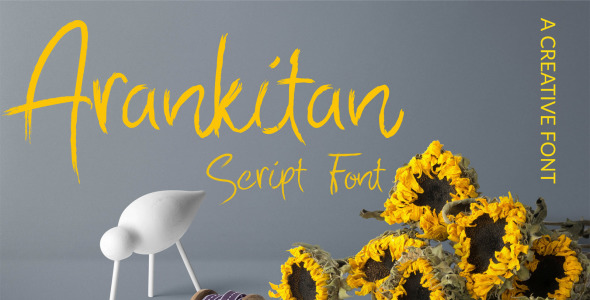 Шрифт на тему графика