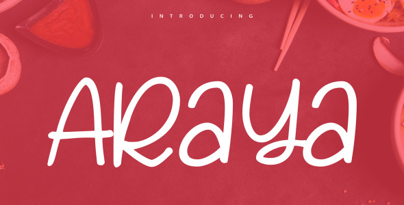 Шрифт на тему графика