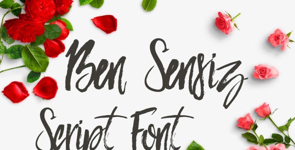 Шрифт на тему графика