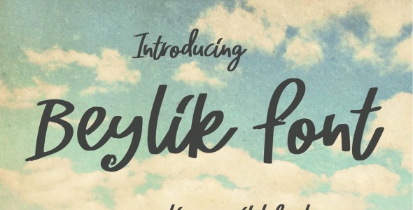 Шрифт на тему графика