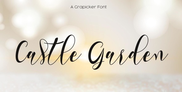 Шрифт на тему графика