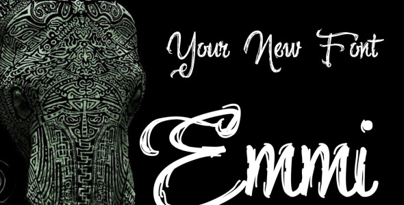 Шрифт на тему графика